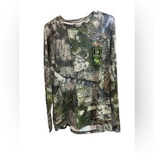 Mossy Oak/Unisex/New with Tags/Green and Brown Camouflage Shirt/Size M-(38-40)